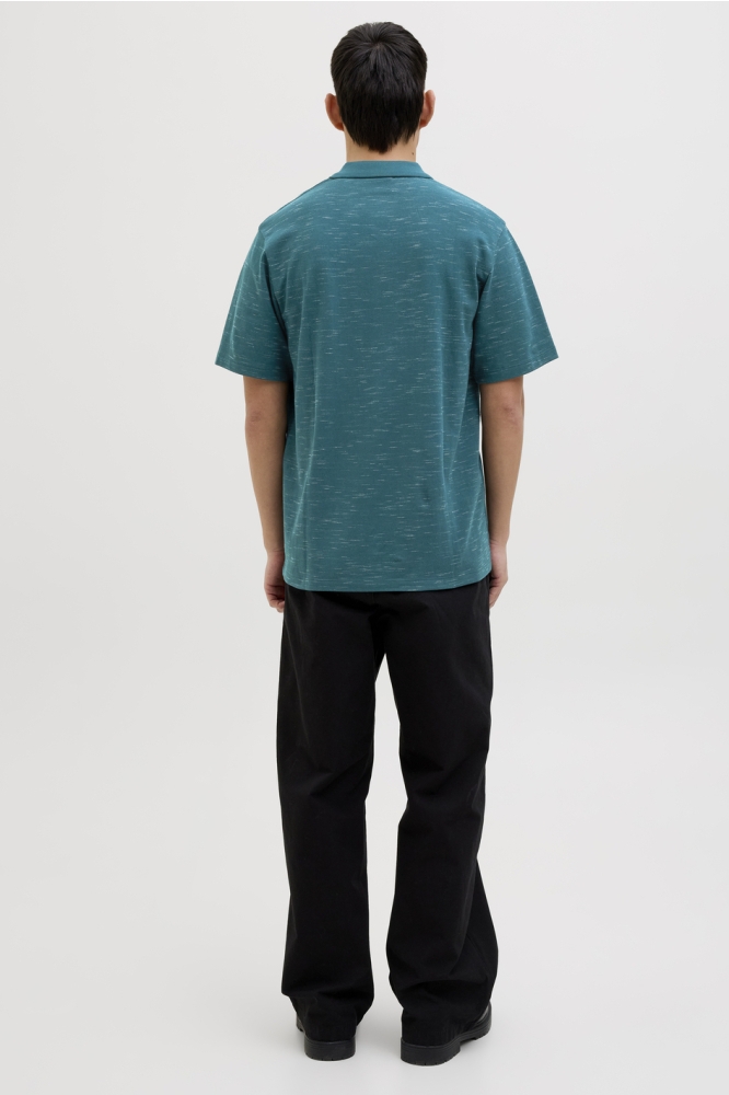 JCOLOGAN INJECT POLO SS SMU 12283821 DEEP TEAL